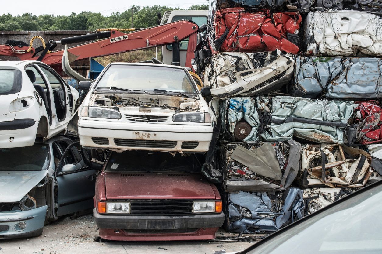Trashed Vehicles